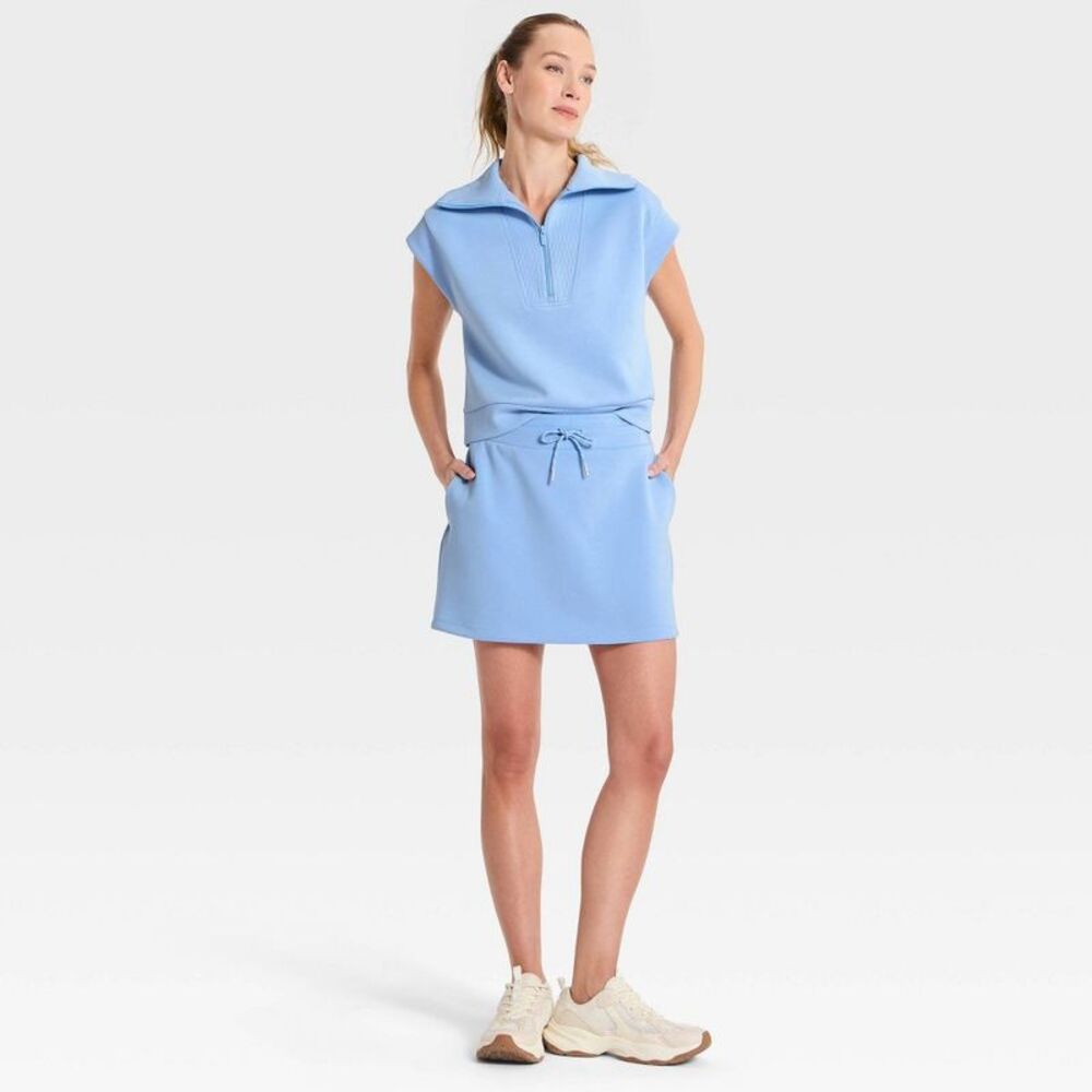 All In Motion - Women's Airy Sleek Skort - All In Motion Light Blu Blue - Picture 3 of 4